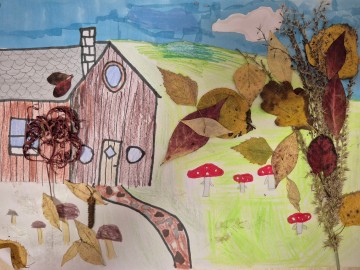 Marcel Szczepaniak, „Dom przy lesie”, Szkoła Podstawowa im. Wł. Jagiełły w Starych Skoszewach, 